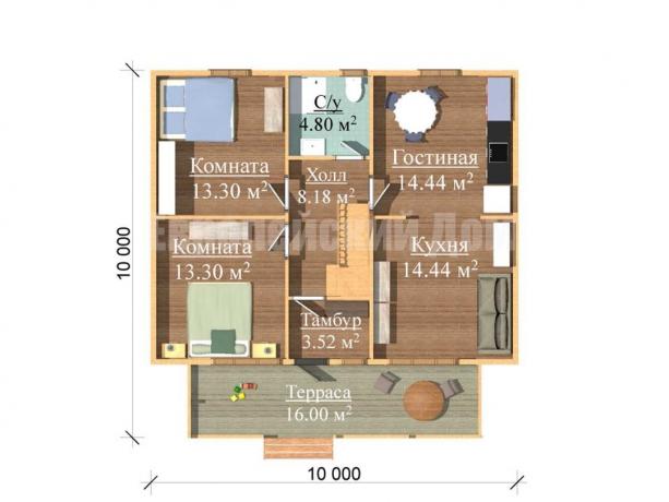 Auf der ersten Etage. Bildquelle: dom-bt.com