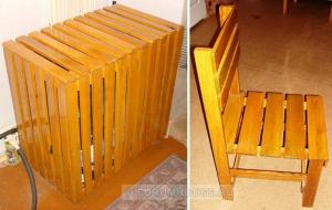 Von Möbeln zu Hause: Es kann von Paletten hergestellt werden