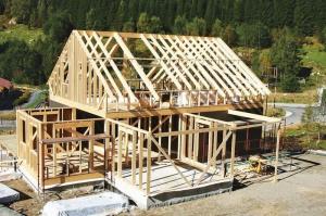 Der Preis für den Bau von Holzhäusern Turnkey