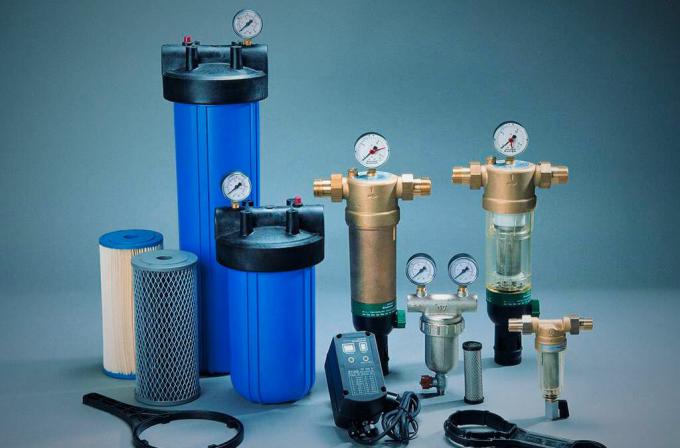 Die Filter für die Wasseraufbereitung. Image Source: Yandex Bild