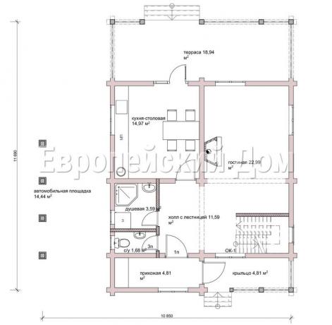 Auf der ersten Etage. Bildquelle: dom-bt.com