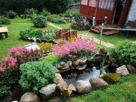 Organisation Märchengarten auf einer Land Website so einfach einen Live-Teich auf ihrem eigenen Grundstück zu organisieren