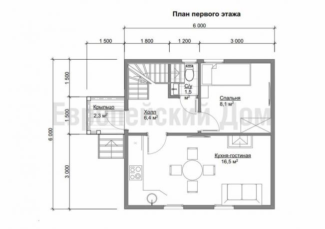 Auf der ersten Etage. Bildquelle: dom-bt.com