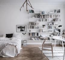 Schlafzimmer und Arbeitszimmer im gleichen Raum: 9 Ideen, die leihen sollten.