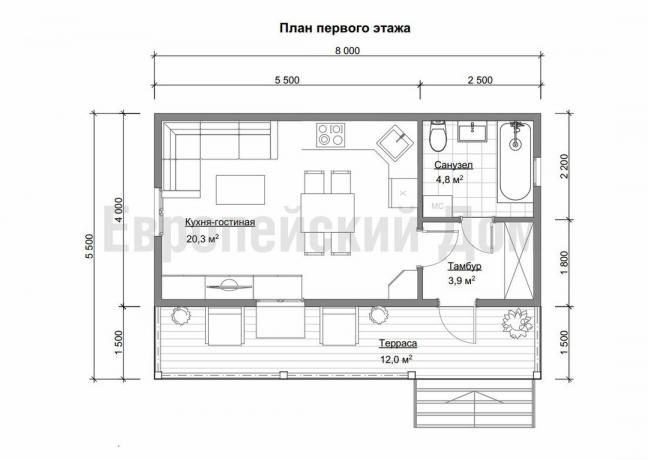 Auf der ersten Etage. Bildquelle: dom-bt.com