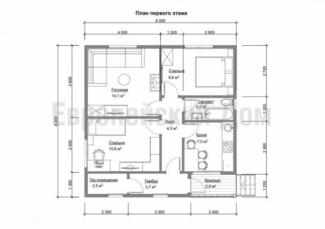 Auf der ersten Etage. Bildquelle: dom-bt.com