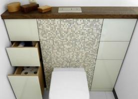 Wie bei 5 Design-Tipps, ästhetischen und praktischen Funktion Raum zu Ihrer kleinen Toilette hinzufügen