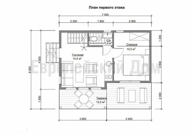 Auf der ersten Etage. Bildquelle: dom-bt.com