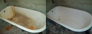 Wie das alte ist sowjetische Bad in einen neuen verwandelt?