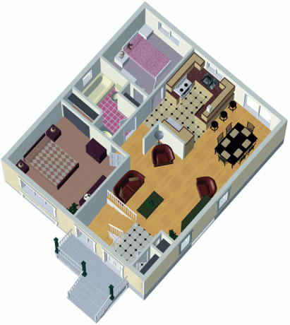 Ein weiterer Plan der ersten Etage. Bildquelle: dom-bt.com