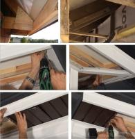 Aktenüberhang der Dach: Die Dachuntersichten, wie man eine Datei