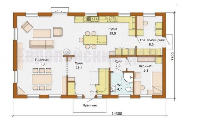 Auf der ersten Etage. Bildquelle: dom-bt.com