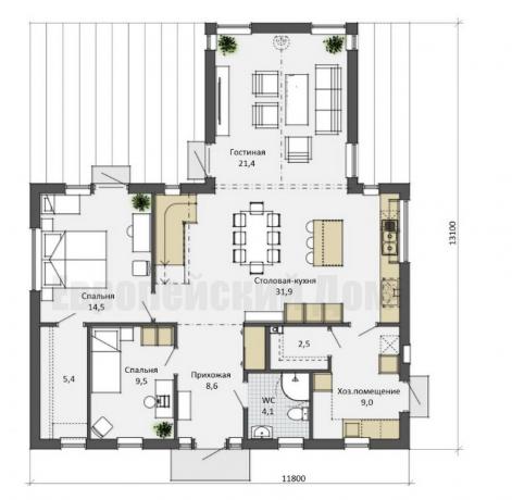 Auf der ersten Etage. Bildquelle: dom-bt.com