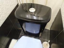 Toilettenwasser wäscht sich - Kopf